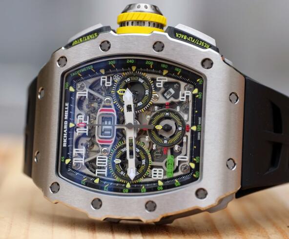 Richard Mille Replica Watch RM 011 AUTOMATIC FLYBACK CHRONOGRAPH RM 11-03 Titanium